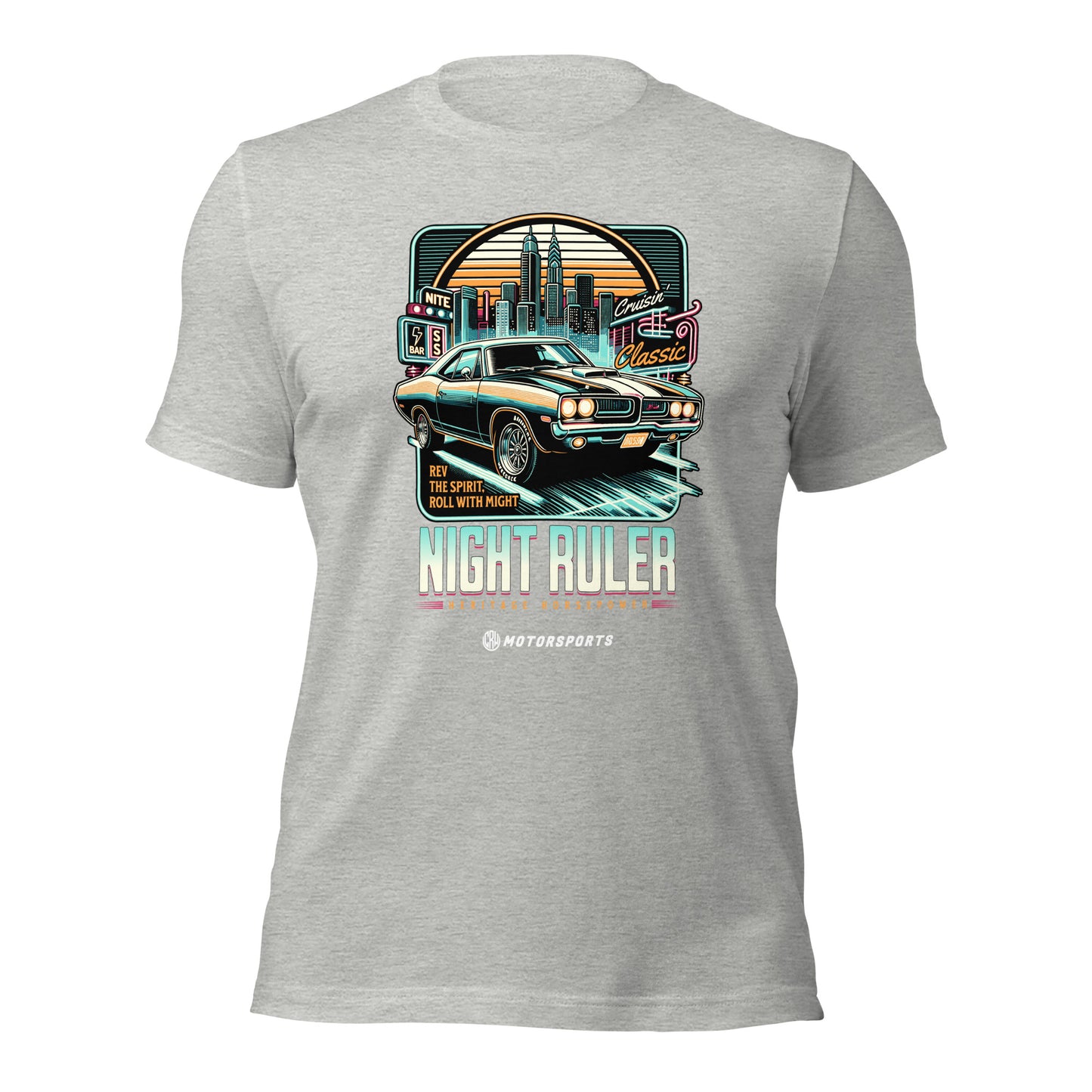 Mens Classic Muscle Car Tshirt