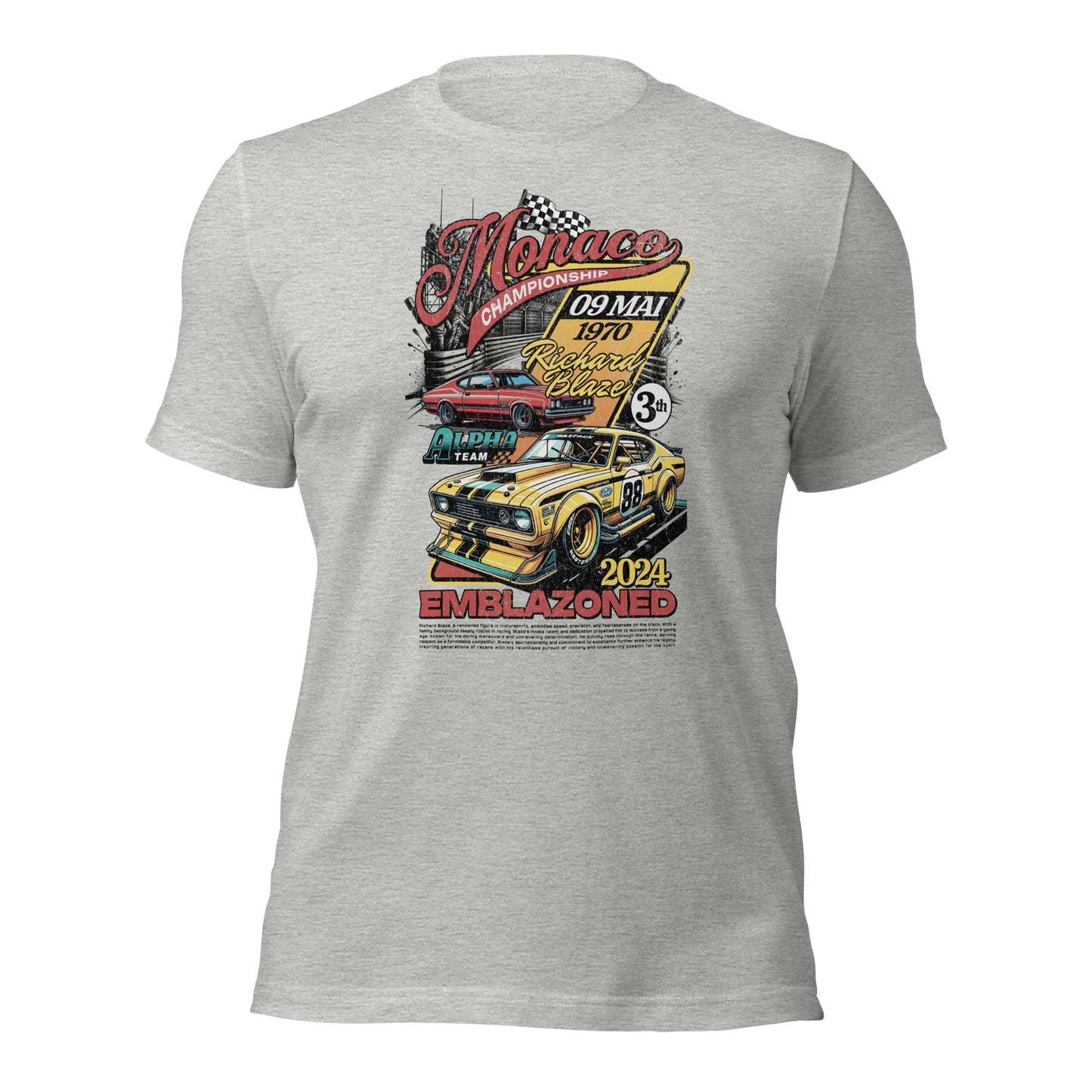 Mens Monaco Championships Racing Tshirt