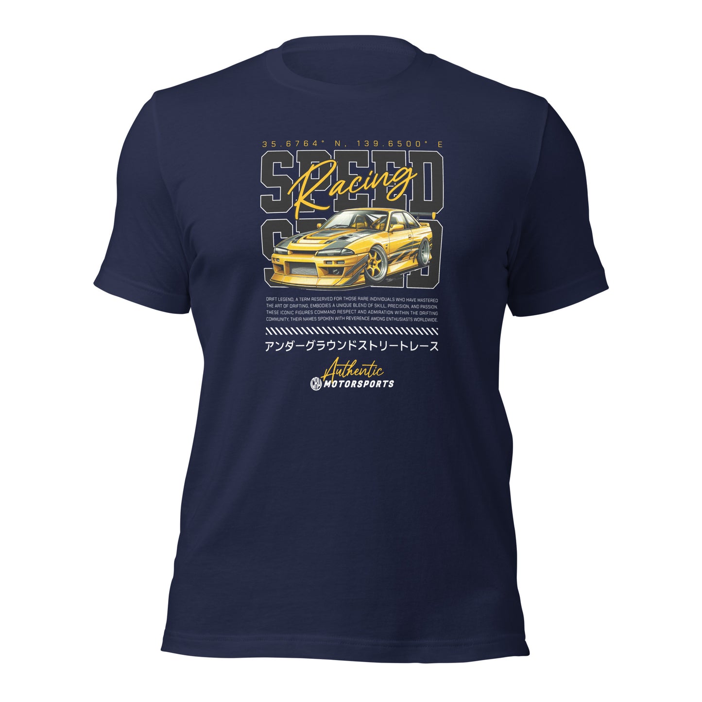 Mens Speed Racing Tshirt